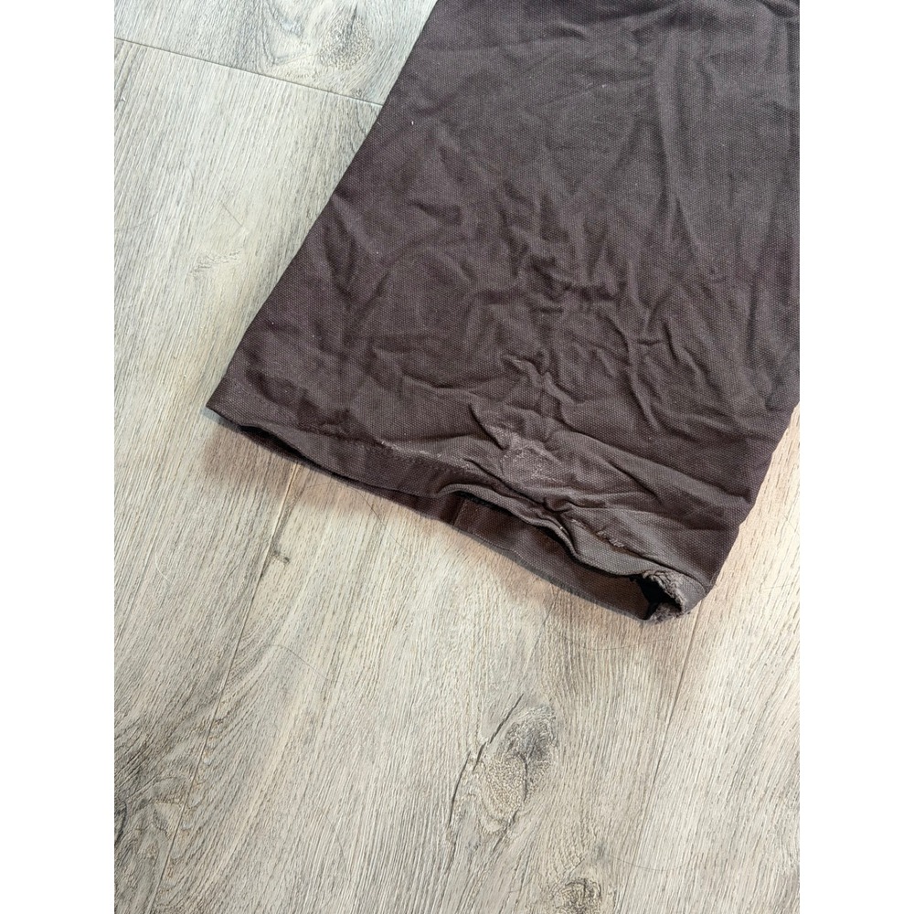 Y2K Aeropostale Womens XL Utility Cargo Pants Brown Wide Leg Cotton - Picture 8 of 13